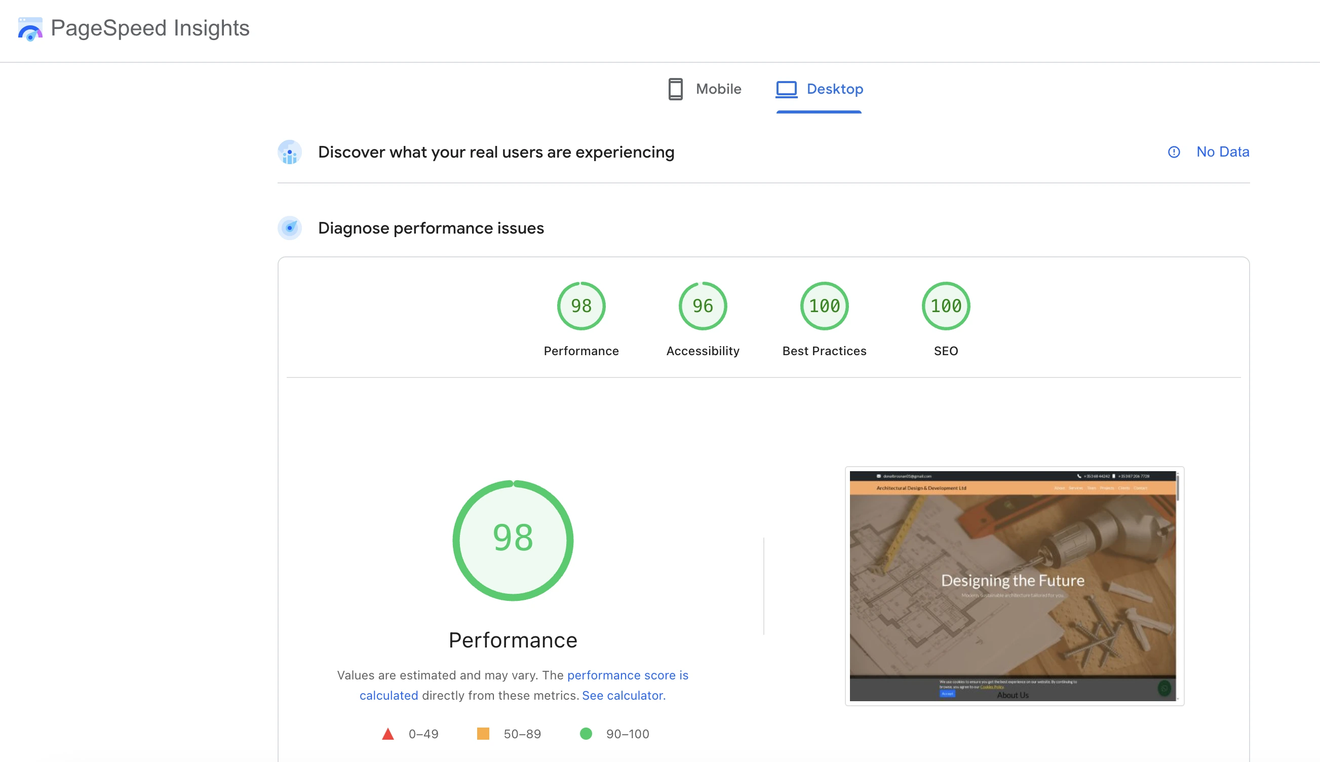 Architectural Design Result